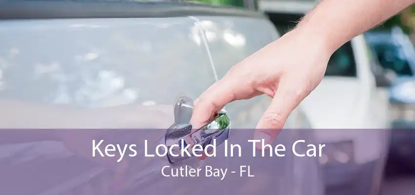 Keys Locked In The Car Cutler Bay - FL